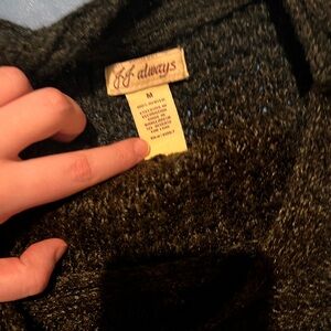 Black/Grayish JJ Always Sweater Dress